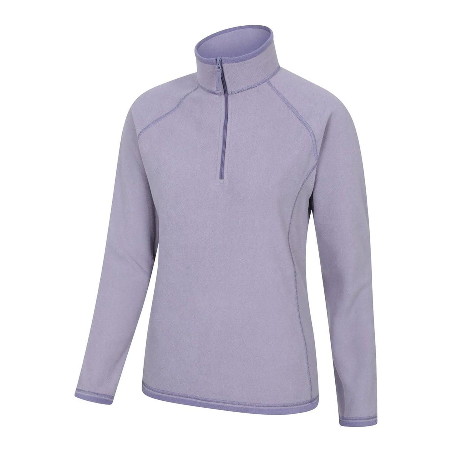 Dusky Purple - Lifestyle - Mountain Warehouse Womens-Ladies Montana Half Zip Fleece Top