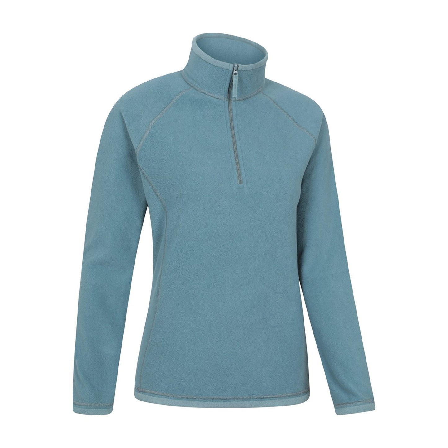 Corn Blue - Back - Mountain Warehouse Womens-Ladies Montana Half Zip Fleece Top