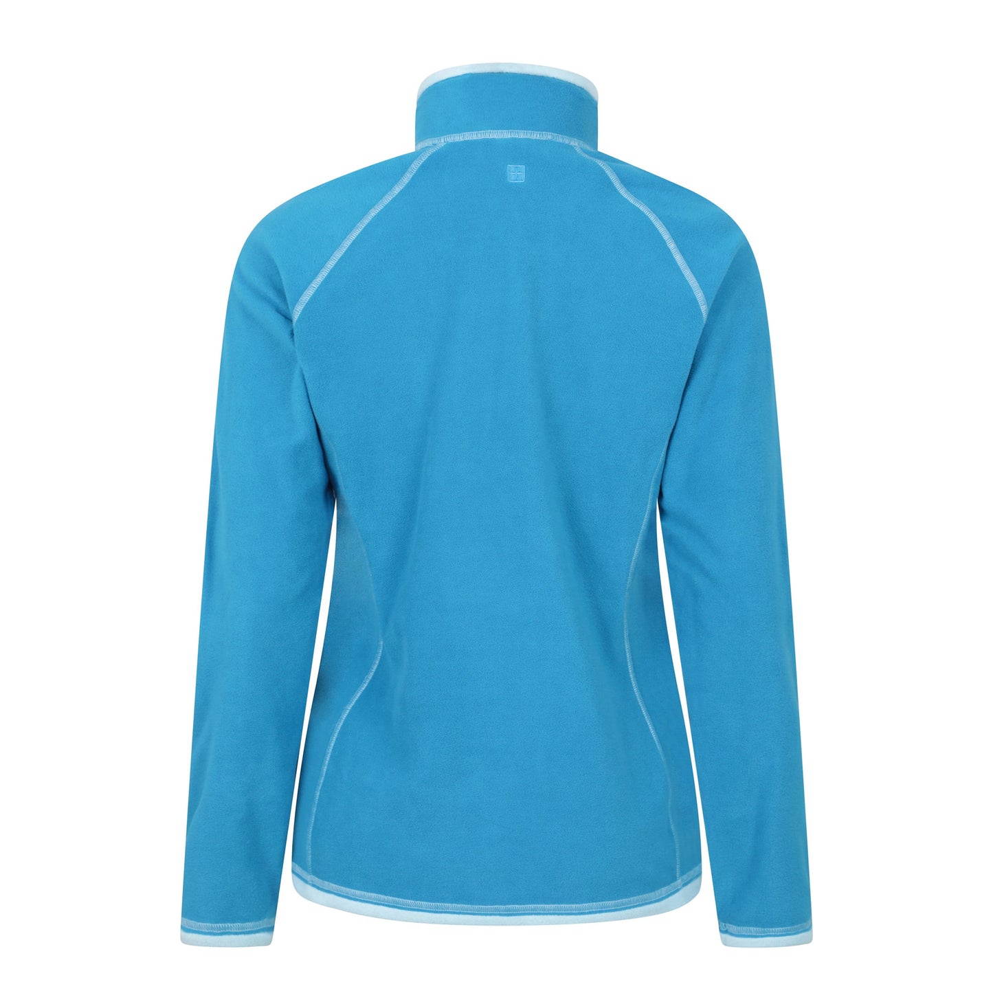 Bright Blue - Back - Mountain Warehouse Womens-Ladies Montana Half Zip Fleece Top