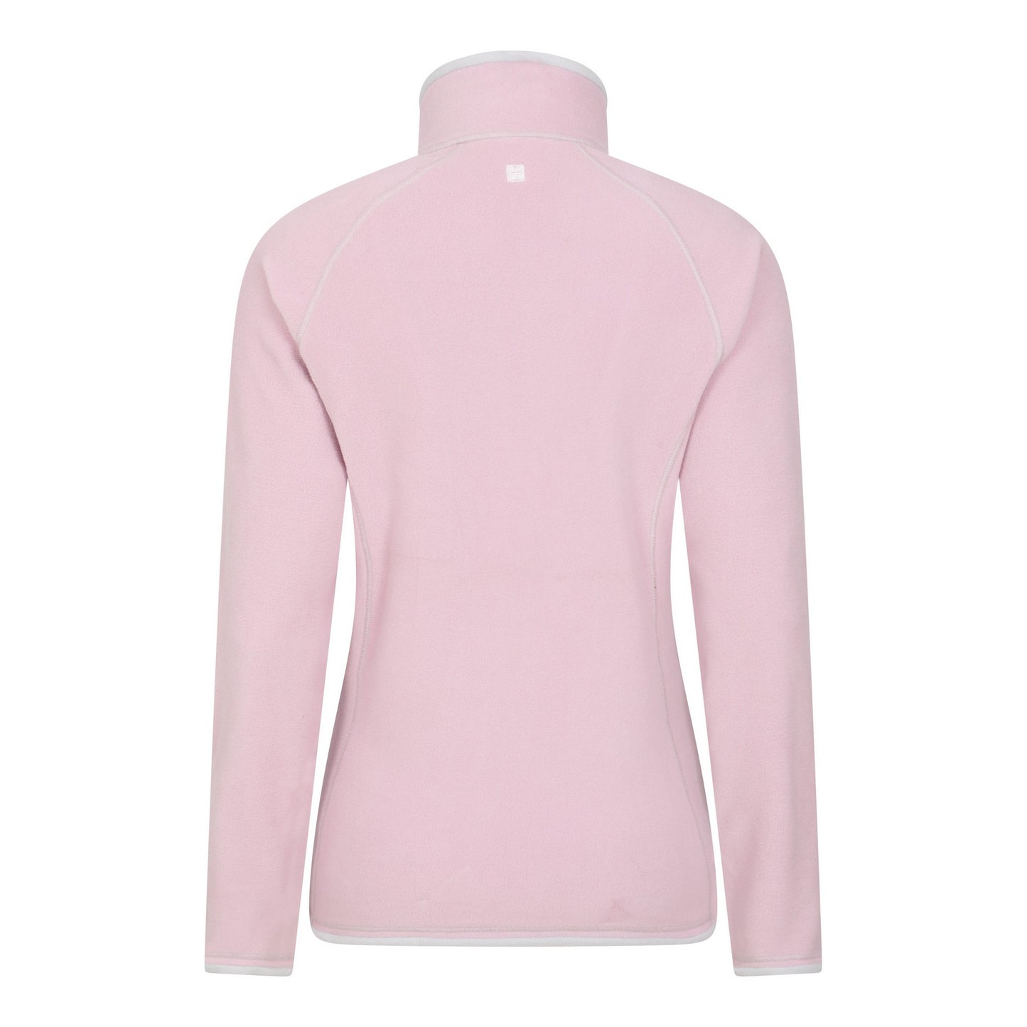 Pink - Back - Mountain Warehouse Womens-Ladies Montana Half Zip Fleece Top