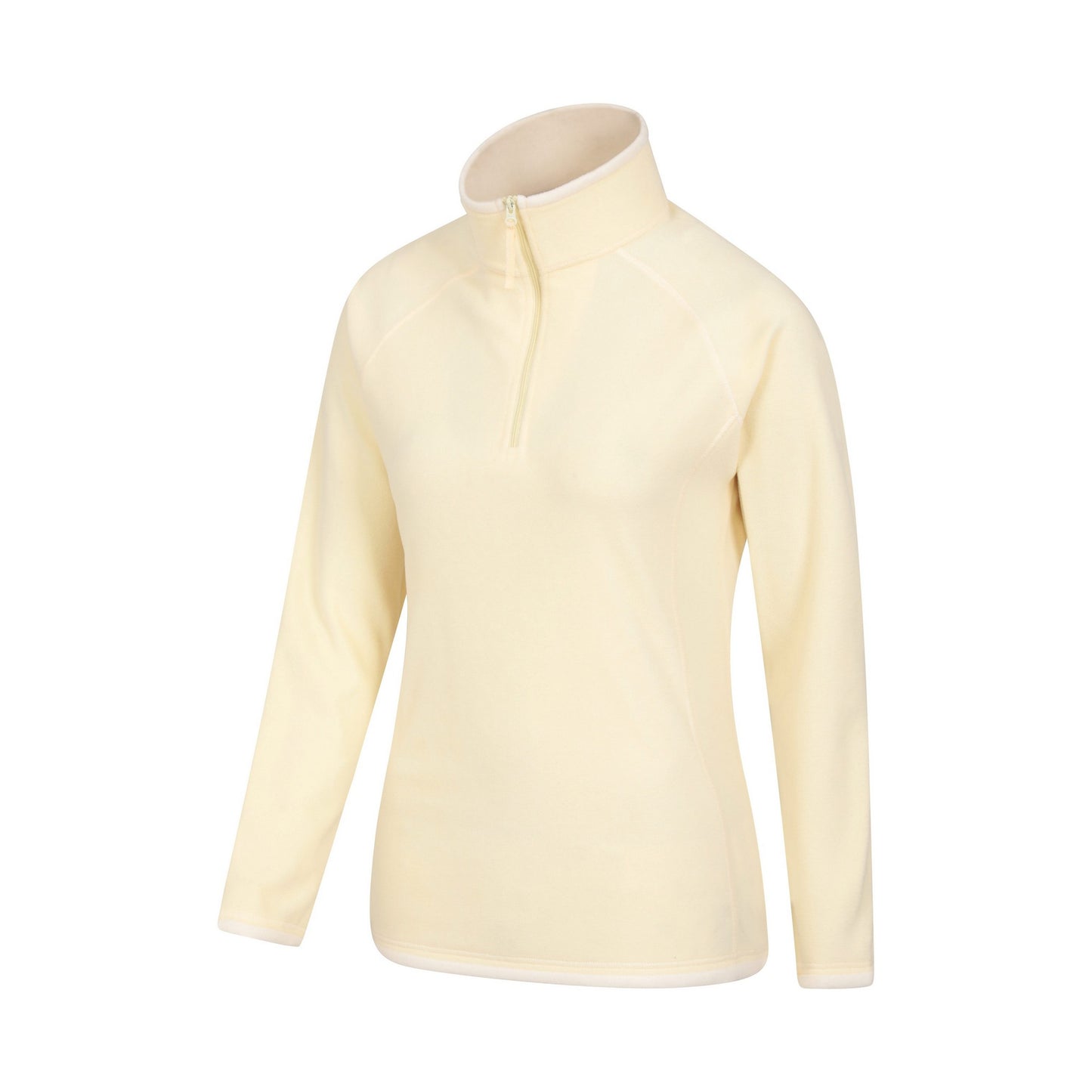 Yellow - Back - Mountain Warehouse Womens-Ladies Montana Half Zip Fleece Top