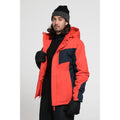 Bright Orange - Front - Mountain Warehouse Mens Dusk Ski Jacket