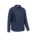 Blue - Lifestyle - Mountain Warehouse Womens-Ladies Darla Denim Shirt