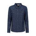 Blue - Front - Mountain Warehouse Womens-Ladies Darla Denim Shirt