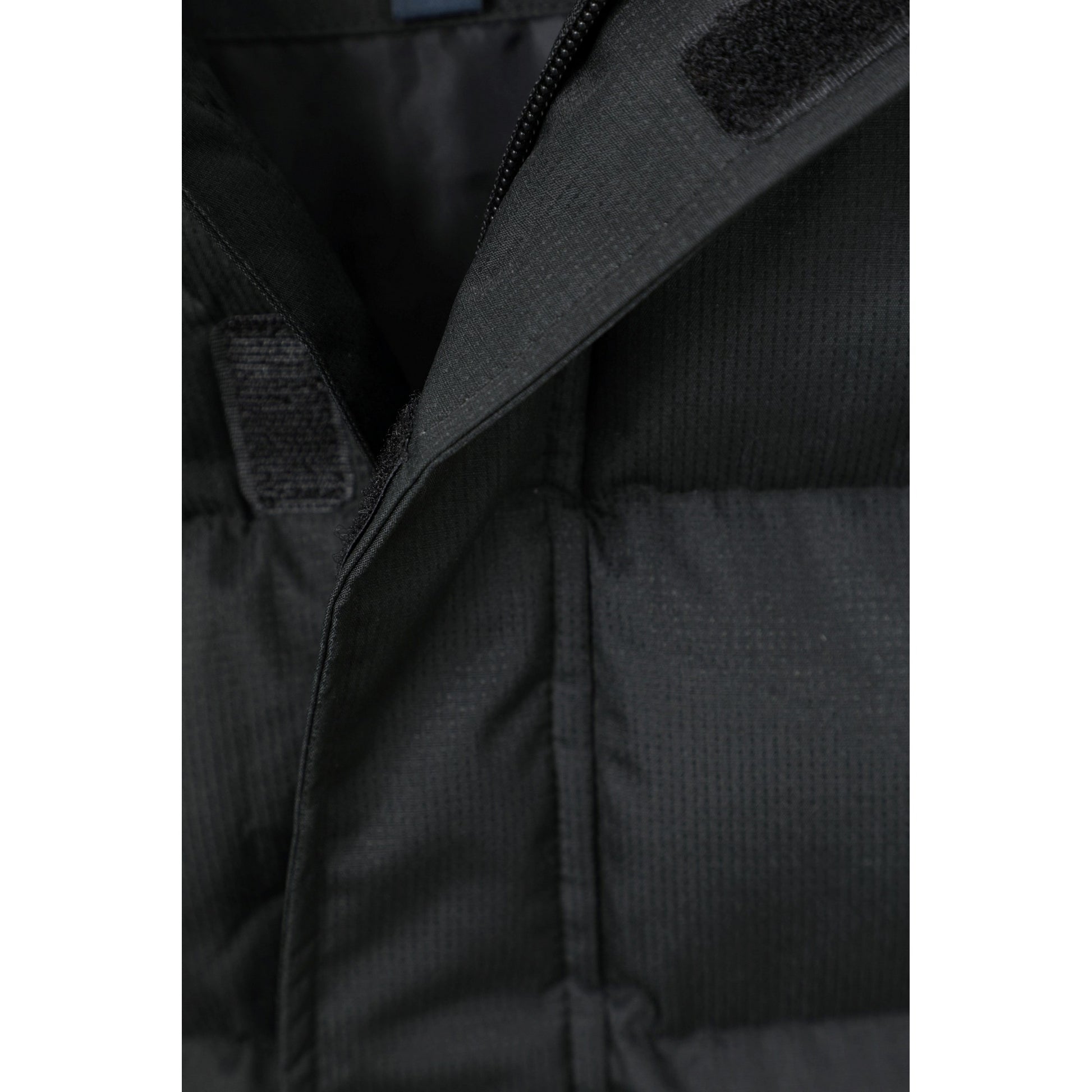 Jet Black - Pack Shot - Mountain Warehouse Childrens-Kids Snow II Water Resistant Padded Jacket