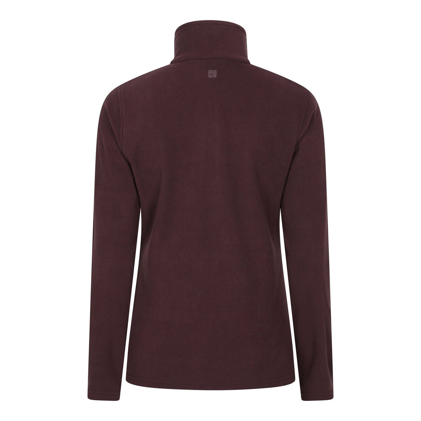 Brown - Side - Mountain Warehouse Womens-Ladies Camber II Fleece Top
