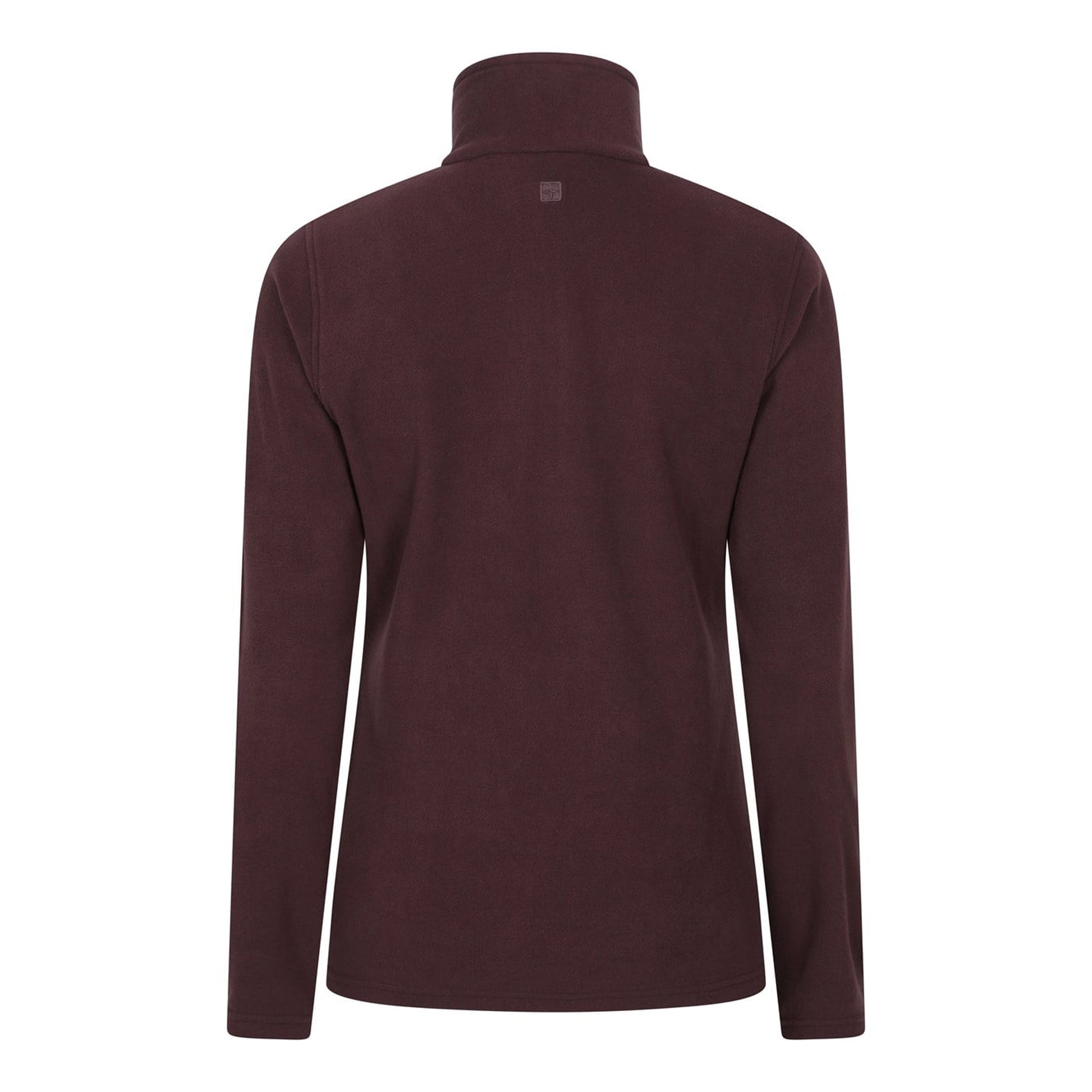 Brown - Side - Mountain Warehouse Womens-Ladies Camber II Fleece Top