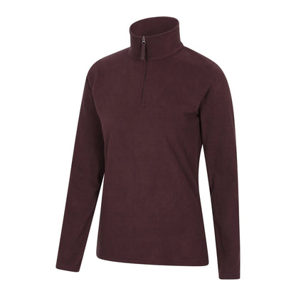 Brown - Lifestyle - Mountain Warehouse Womens-Ladies Camber II Fleece Top