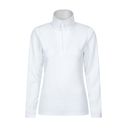 Beige - Front - Mountain Warehouse Womens-Ladies Camber II Fleece Top