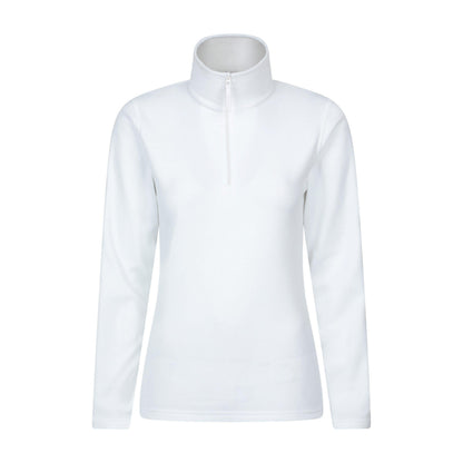 Beige - Front - Mountain Warehouse Womens-Ladies Camber II Fleece Top
