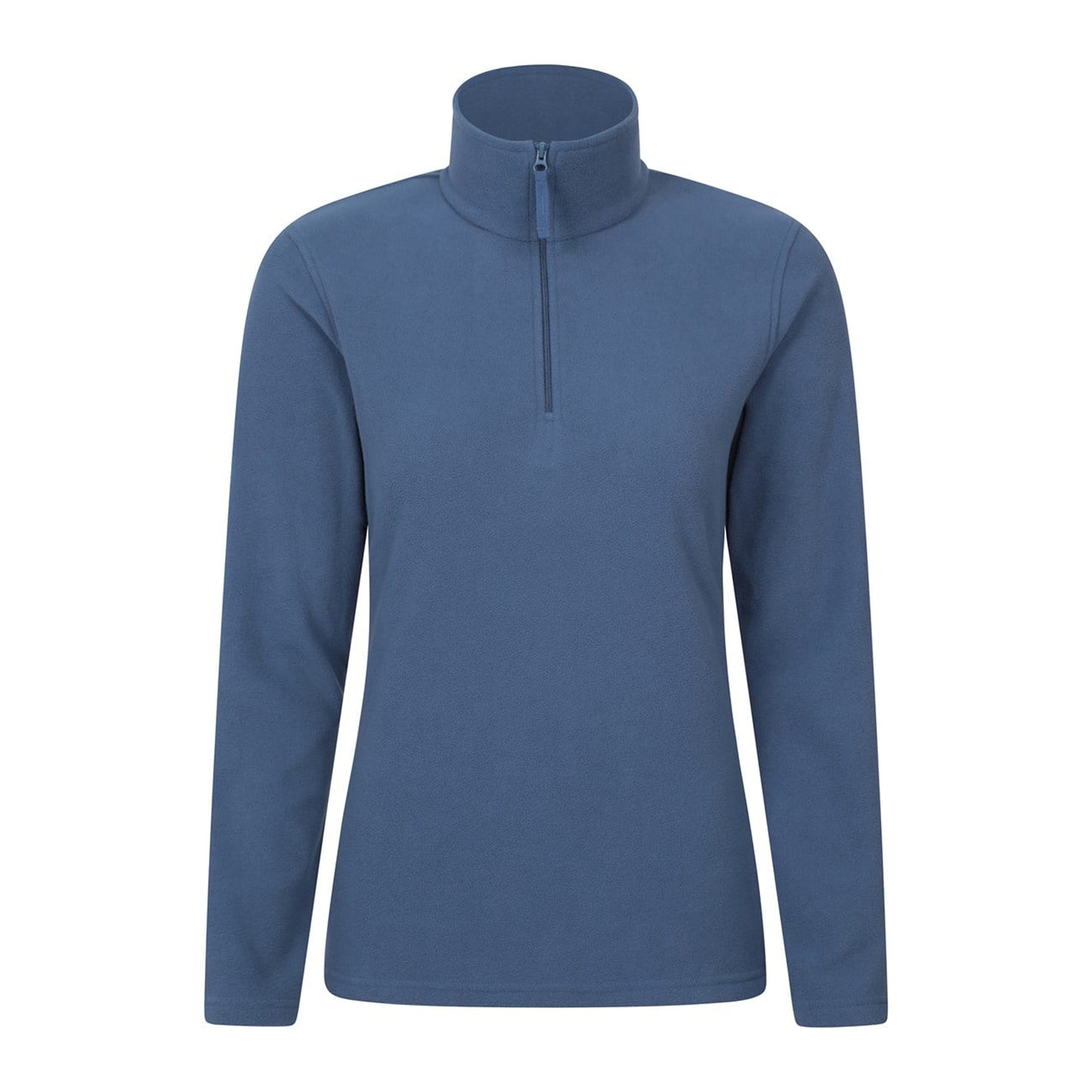 Indigo - Back - Mountain Warehouse Womens-Ladies Camber II Fleece Top