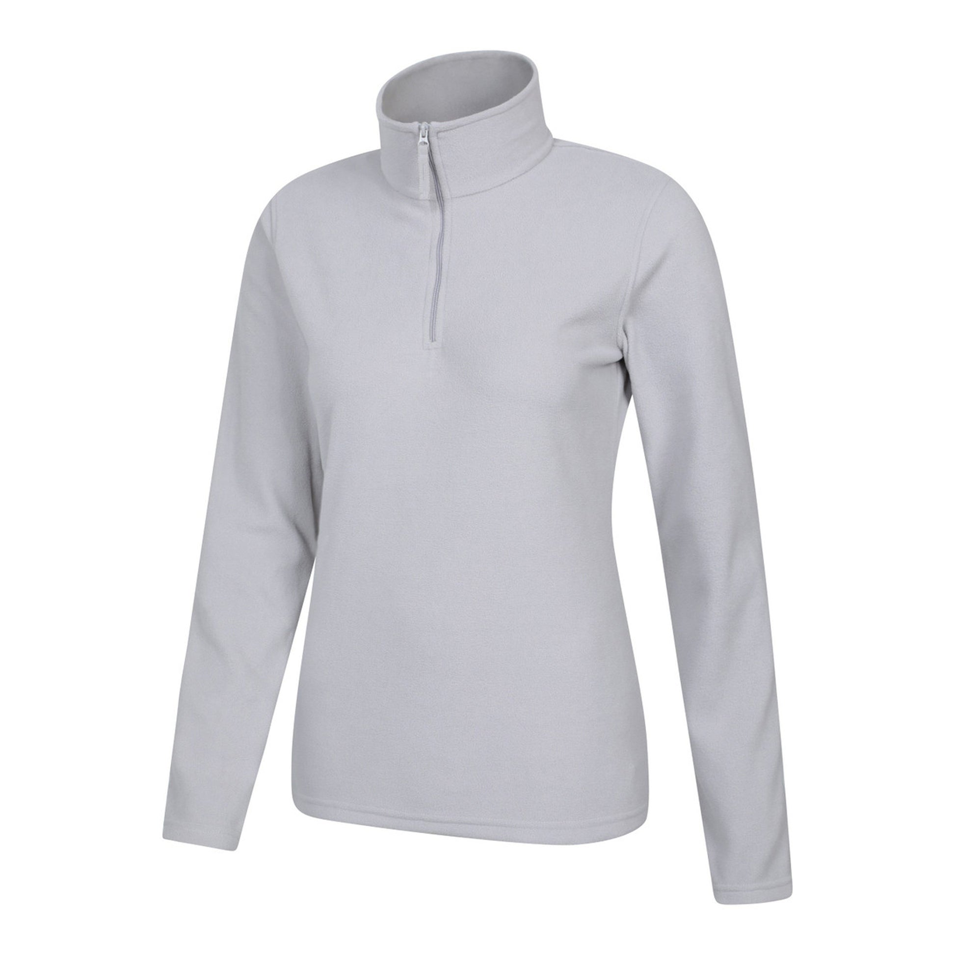 Charcoal - Pack Shot - Mountain Warehouse Womens-Ladies Camber II Fleece Top