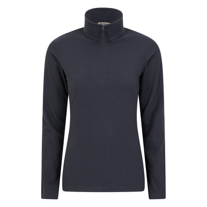 Dark Blue - Front - Mountain Warehouse Womens-Ladies Camber II Fleece Top