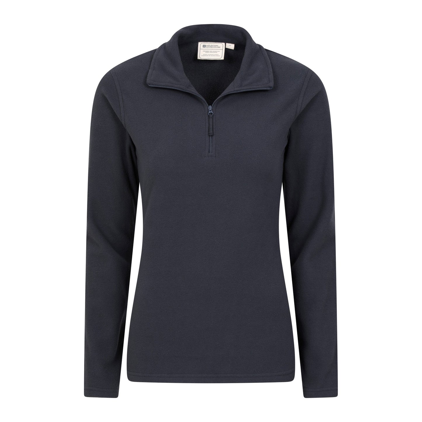 Dark Blue - Lifestyle - Mountain Warehouse Womens-Ladies Camber II Fleece Top