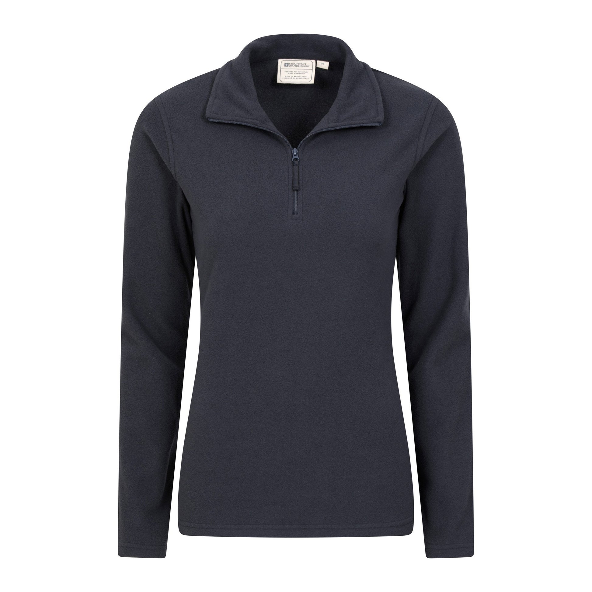 Dark Blue - Lifestyle - Mountain Warehouse Womens-Ladies Camber II Fleece Top