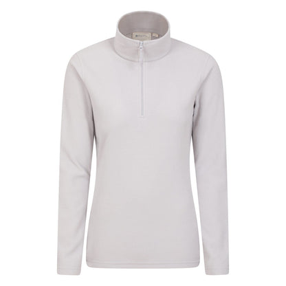 Frosted - Front - Mountain Warehouse Womens-Ladies Camber II Fleece Top