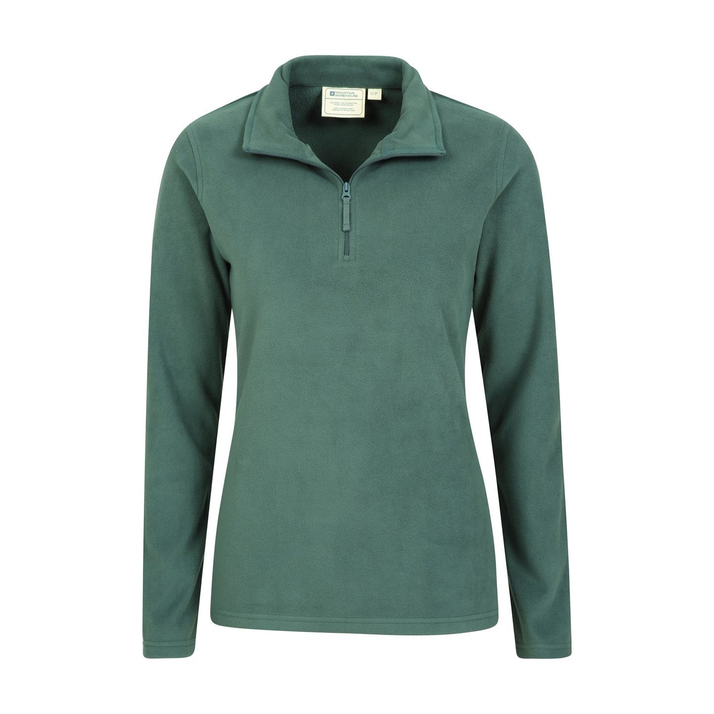 Khaki - Lifestyle - Mountain Warehouse Womens-Ladies Camber II Fleece Top