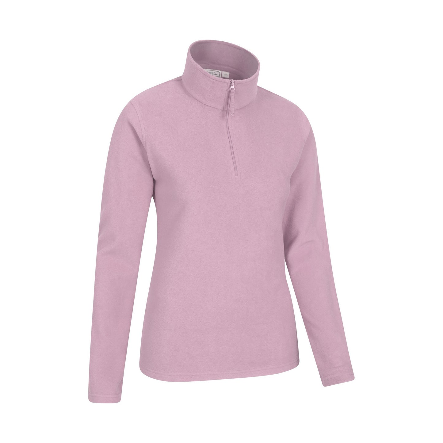 Light Pink - Side - Mountain Warehouse Womens-Ladies Camber II Fleece Top