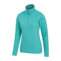 Teal - Back - Mountain Warehouse Womens-Ladies Camber II Fleece Top