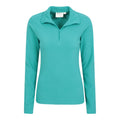 Teal - Lifestyle - Mountain Warehouse Womens-Ladies Camber II Fleece Top