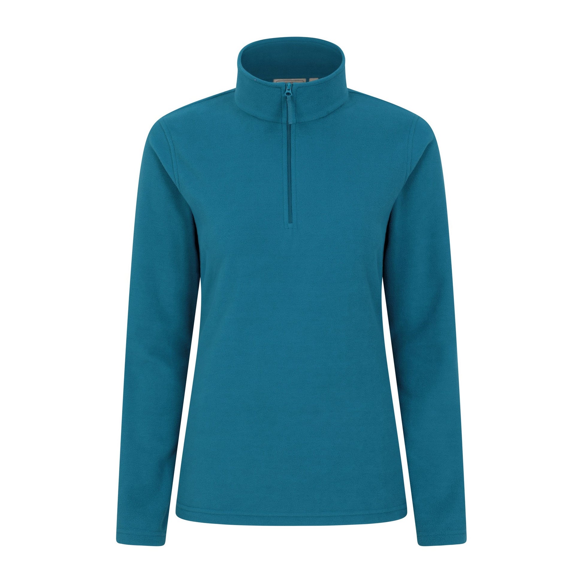 Dark Teal - Front - Mountain Warehouse Womens-Ladies Camber II Fleece Top