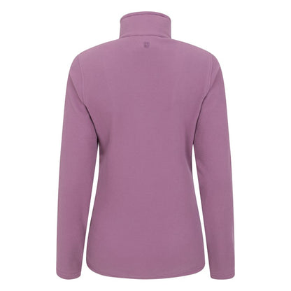 Dusky Purple - Back - Mountain Warehouse Womens-Ladies Camber II Fleece Top