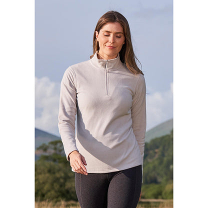 Charcoal - Front - Mountain Warehouse Womens-Ladies Camber II Fleece Top
