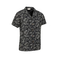 Black-Cream - Lifestyle - Mountain Warehouse Mens Beach Short-Sleeved Shirt
