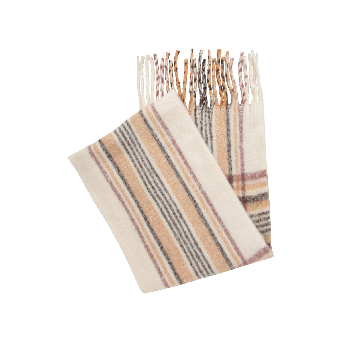 Beige - Side - Mountain Warehouse Blanket Winter Scarf
