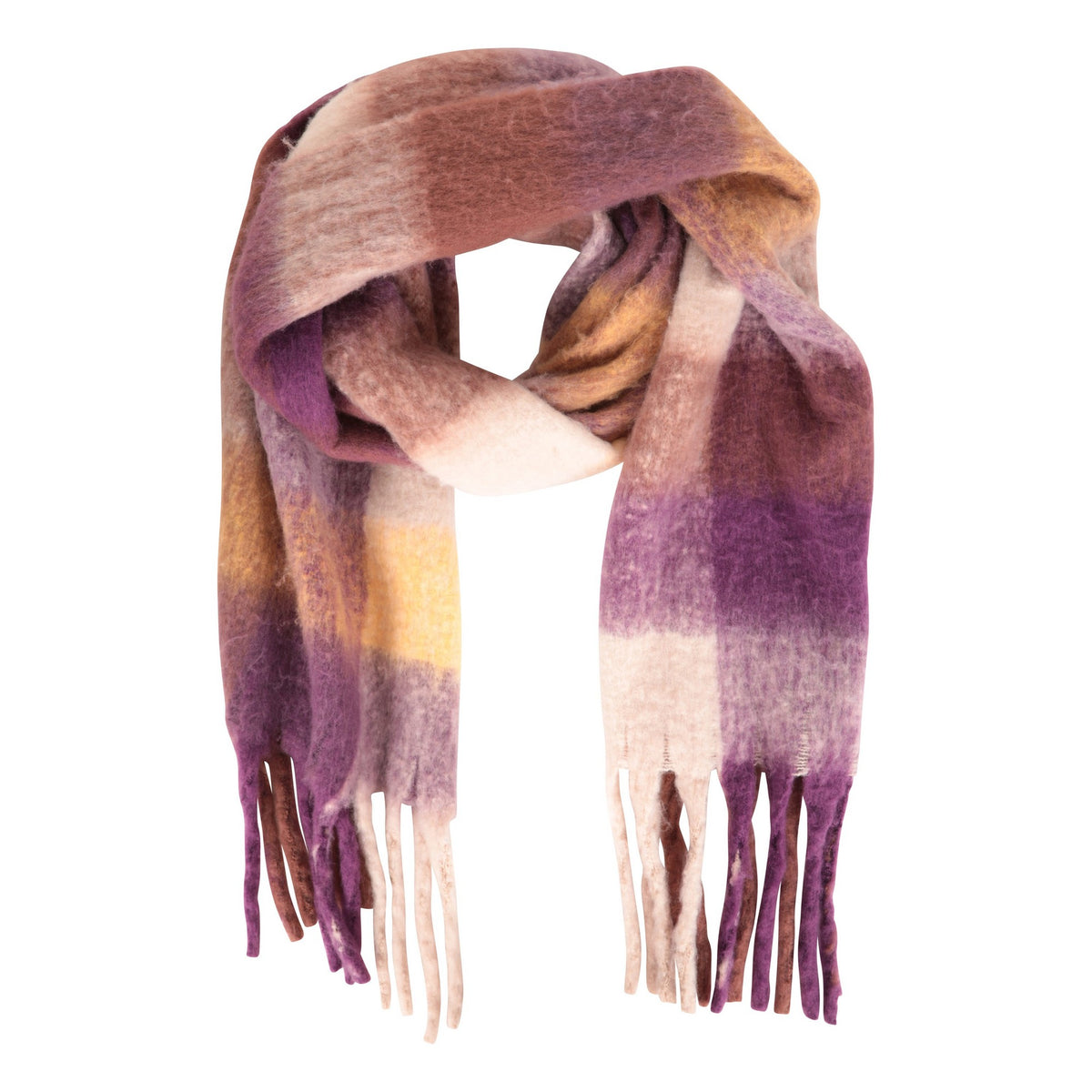 Burnt Orange - Front - Mountain Warehouse Blanket Winter Scarf