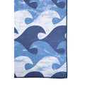 Dark Blue - Back - Mountain Warehouse Wave Pattern Microfibre Towel