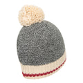 Grey - Lifestyle - Mountain Warehouse Mens Whistler Pom Pom Beanie