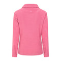 Dark Pink - Back - Mountain Warehouse Womens-Ladies Hebridean Cowl Neck Fleece Top