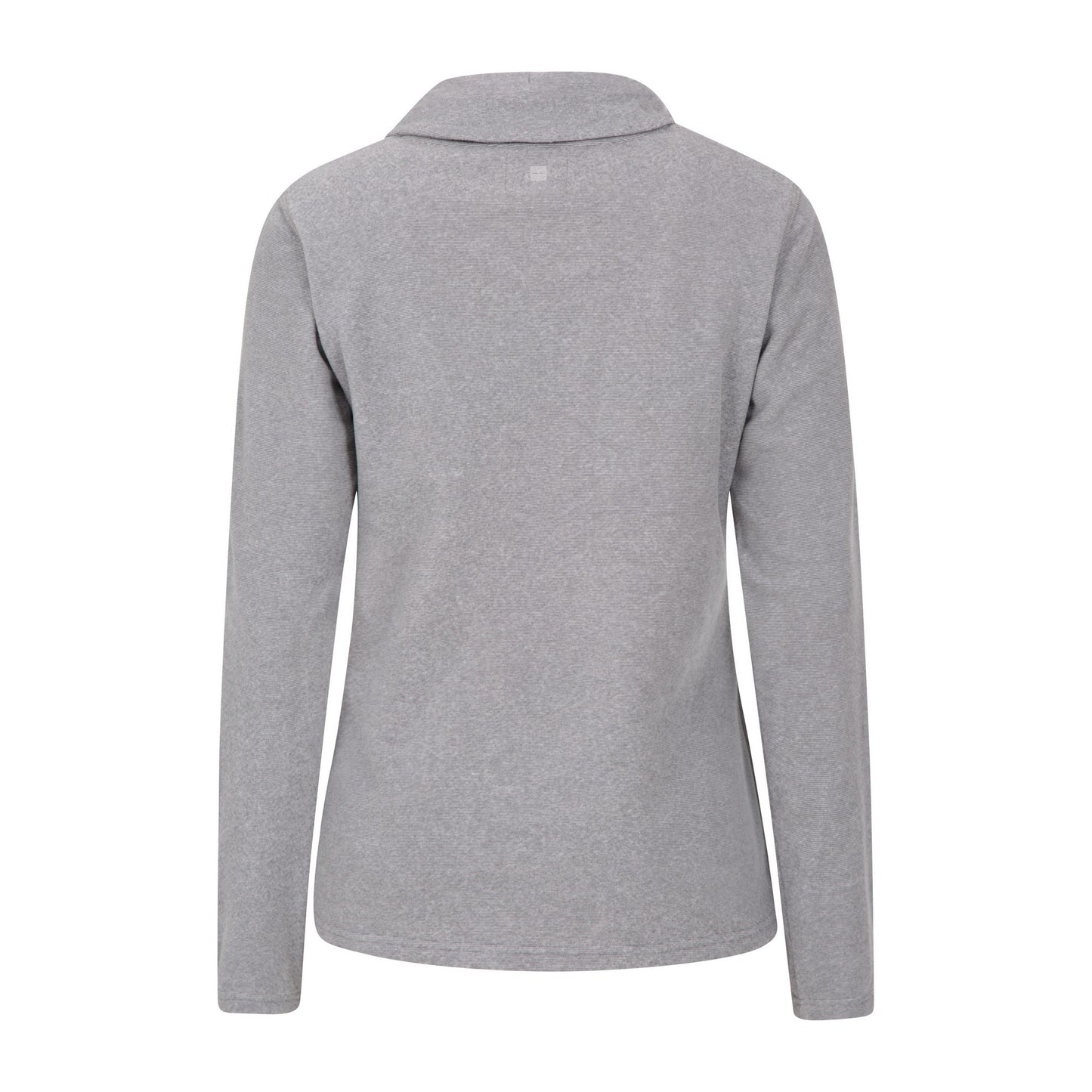Dark Grey - Back - Mountain Warehouse Womens-Ladies Hebridean Cowl Neck Fleece Top