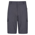 Grey - Front - Mountain Warehouse Mens Explore Cargo Shorts