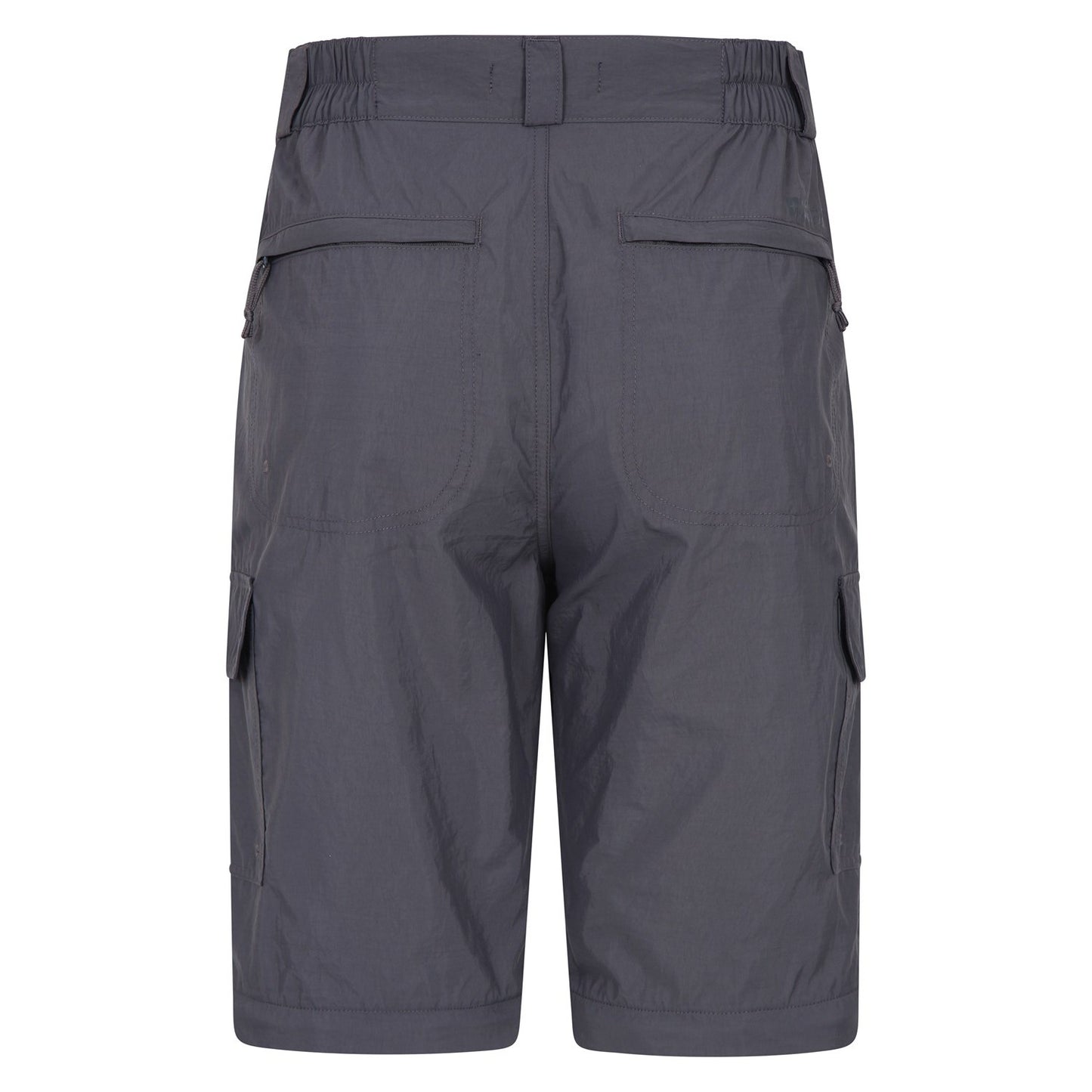 Grey - Back - Mountain Warehouse Mens Explore Cargo Shorts