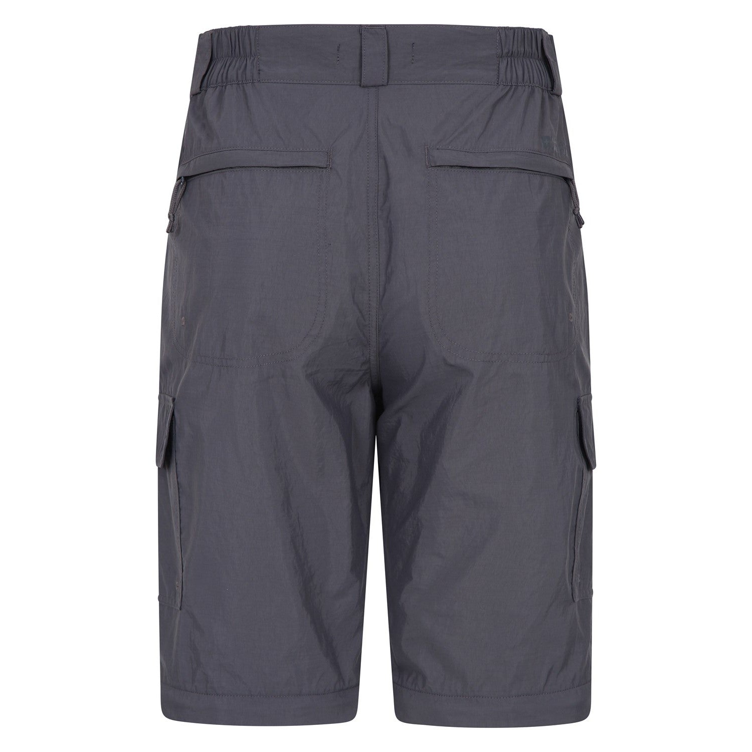 Grey - Back - Mountain Warehouse Mens Explore Cargo Shorts