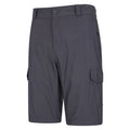 Grey - Side - Mountain Warehouse Mens Explore Cargo Shorts