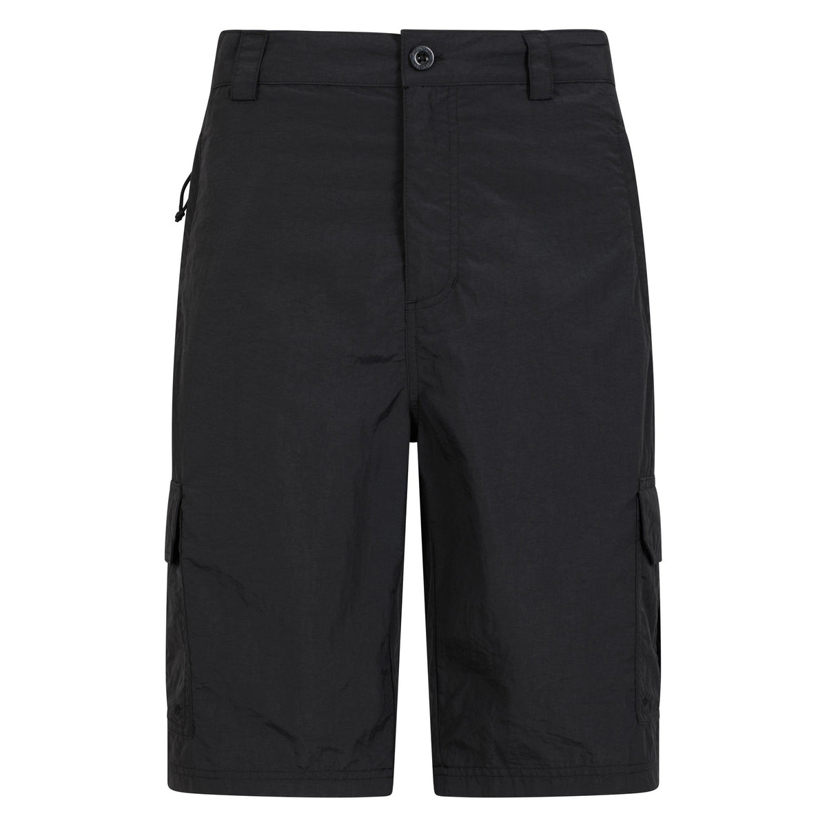 Black - Front - Mountain Warehouse Mens Explore Cargo Shorts