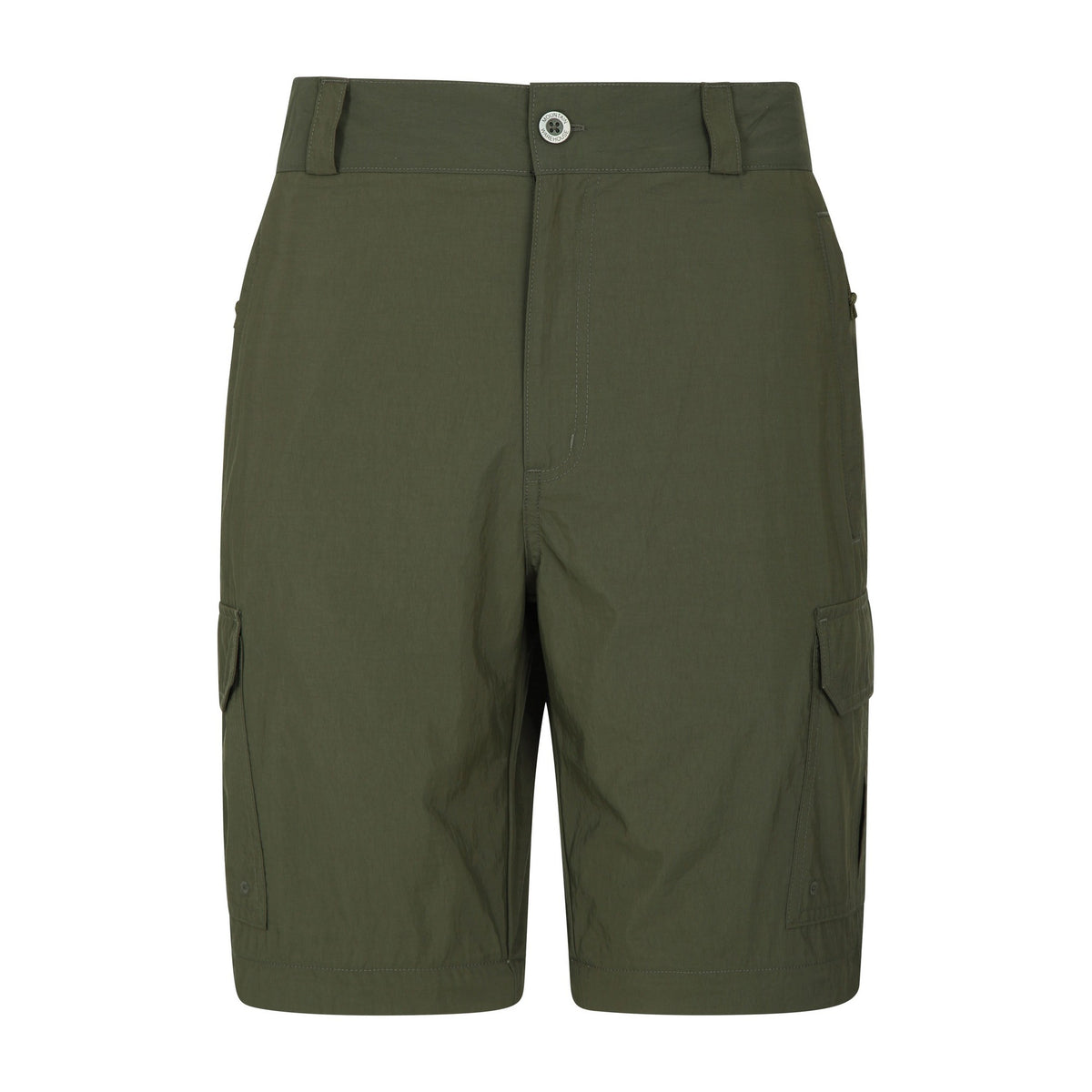 Green - Front - Mountain Warehouse Mens Explore Cargo Shorts
