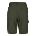 Green - Back - Mountain Warehouse Mens Explore Cargo Shorts