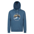 Blue - Front - Mountain Warehouse Mens Sunset Hoodie