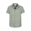 Green - Lifestyle - Mountain Warehouse Mens Fish Easy-Care Shirt