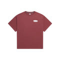 Burgundy - Front - Animal Mens Chase Organic T-Shirt