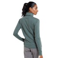 Khaki - Back - Mountain Warehouse Womens-Ladies Meribel Cotton Roll Neck Long-Sleeved Top