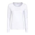 White - Back - Mountain Warehouse Womens-Ladies Eden Organic T-Shirt (Pack of 2)