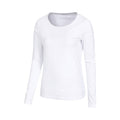 White - Side - Mountain Warehouse Womens-Ladies Eden Organic T-Shirt (Pack of 2)