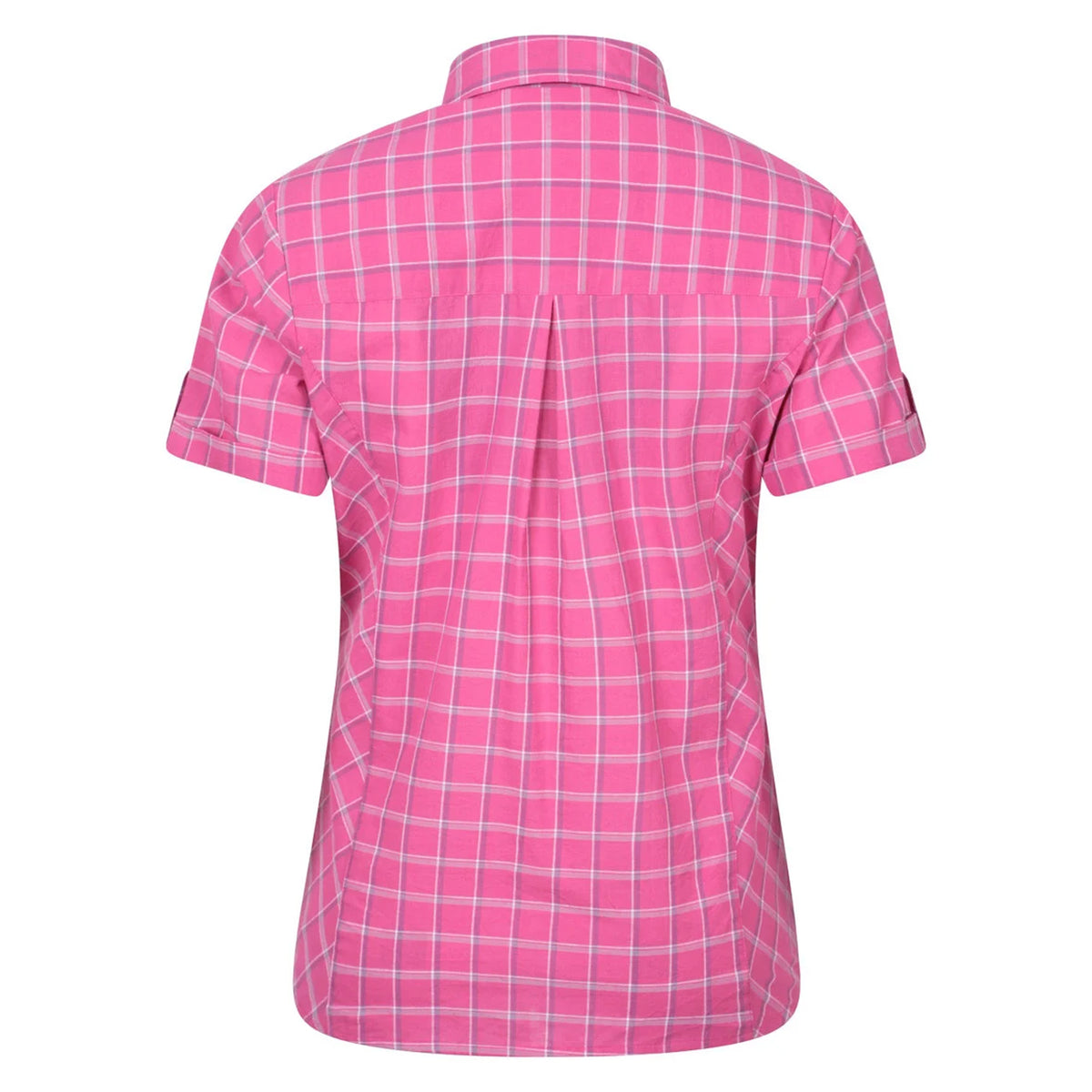 Bright Pink - Back - Mountain Warehouse Womens-Ladies Cotton Holiday Shirt