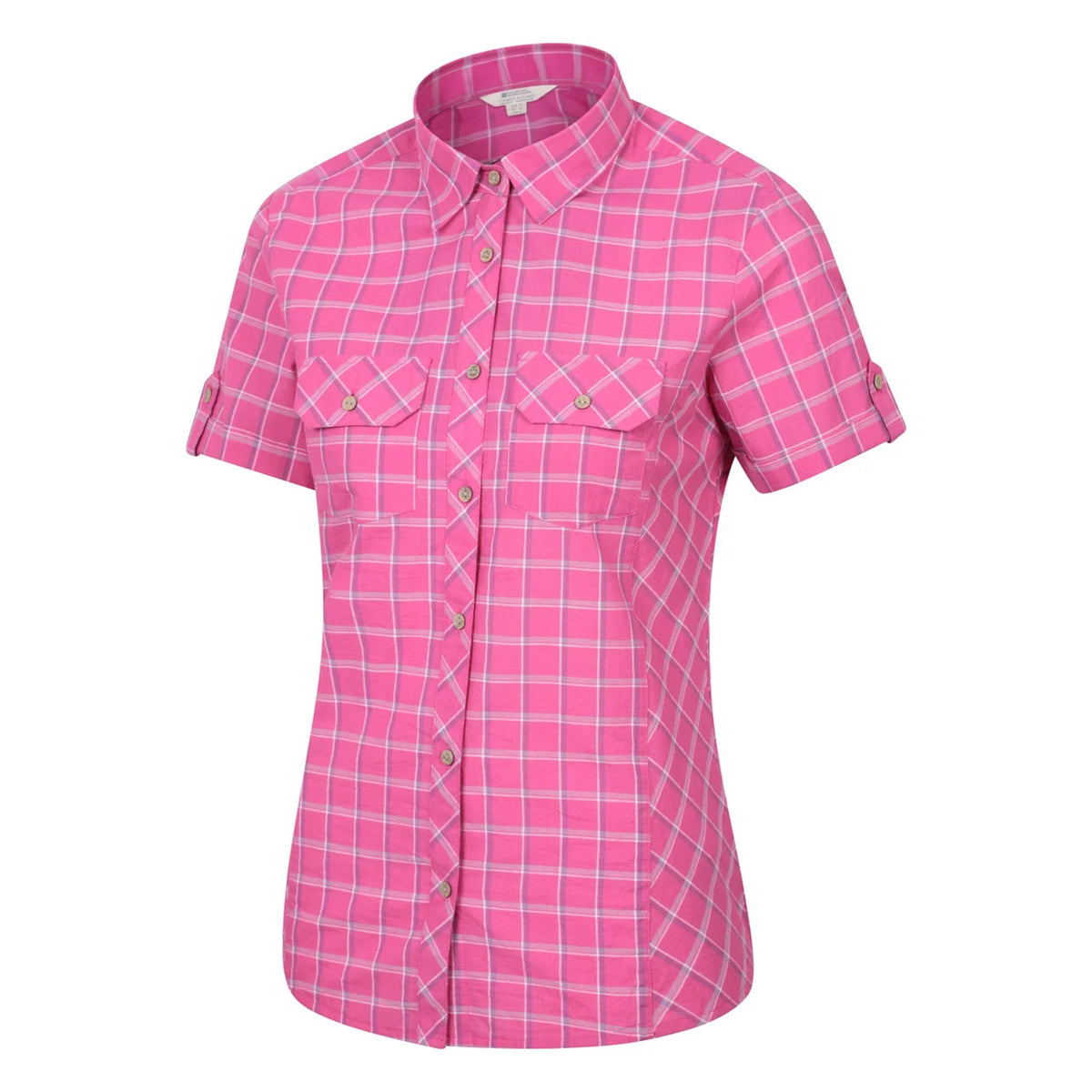 Bright Pink - Lifestyle - Mountain Warehouse Womens-Ladies Cotton Holiday Shirt