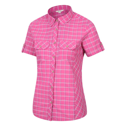 Bright Pink - Lifestyle - Mountain Warehouse Womens-Ladies Cotton Holiday Shirt